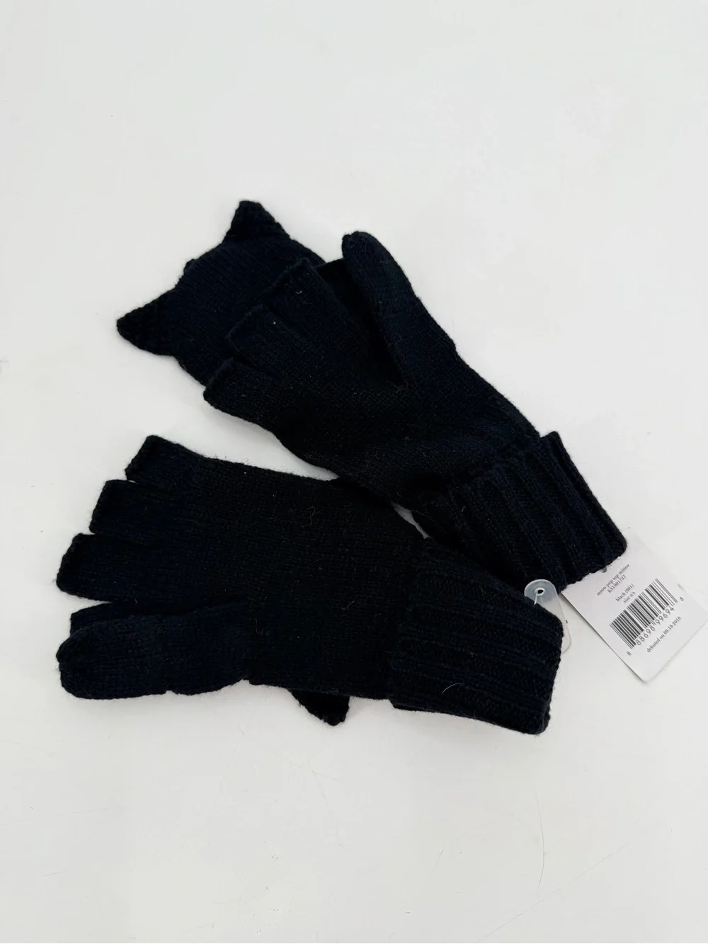 Kate Spade New York Gloves Meow Pop Top Mittens NEW